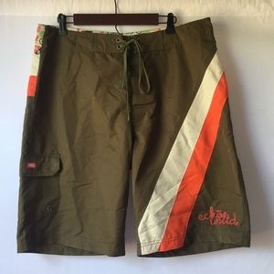 Ecko Unlimited Olive Green Men’s Shorts XX